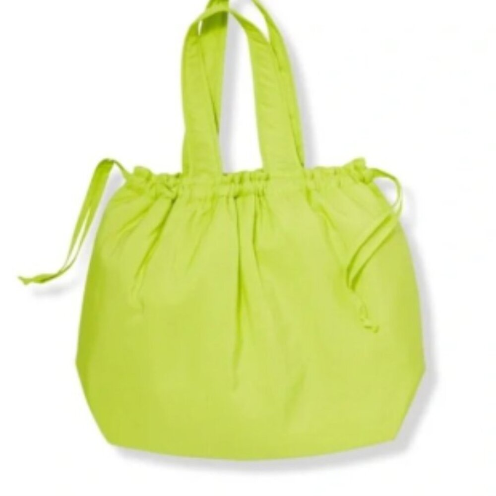Ulta Beauty NWT Lime Light Side Cinch Tote Bag